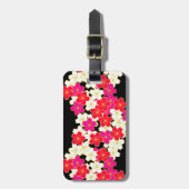 日本着物によってスタイルを作られるパターン荷物のラベル ラゲッジタグ (正面縦)