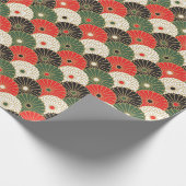 日本着物パターン枕 ラッピングペーパー (角)