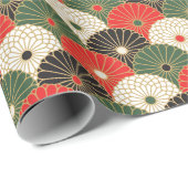 日本着物パターン枕 ラッピングペーパー (ロールコーナー)