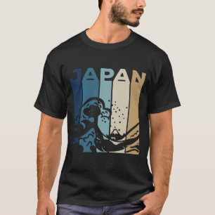 日本素晴らし神奈川富士山 Tシャツ