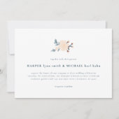 日本結婚語 招待状 (正面)