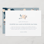 日本結婚語 招待状 (正面/裏面)