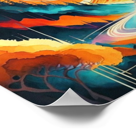 日本美術通り ポスター (角)