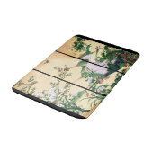 日本花スクリーンの鳥動物のバス・マット バスマット (アングル)