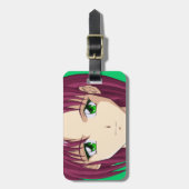 日本製アニメおよびマンガの顔 ラゲッジタグ (正面縦)