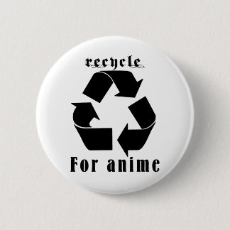 日本製アニメのためのリサイクル 缶バッジ