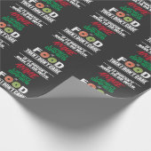 日本製アニメのビデオゲームか食糧おもしろいな日本製アニメ ラッピングペーパー (角)