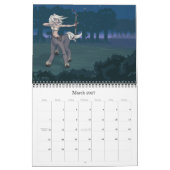 日本製アニメのファンタジー及びFairysのアートワークのカレンダー カレンダー (3月 2027)