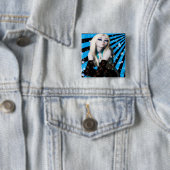 日本製アニメのフロストの小妖精の女の子 缶バッジ (インサイチュ)