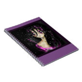 日本製アニメのプリンセスの天使のマンガの女の子の魔法のノート ノートブック (右側)