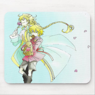 日本製アニメのマウスパッド マウスパッド