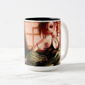 日本製アニメのマグ ツートーンマグカップ (正面右)