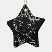 日本製アニメのマンガの毎日の黒いプロジェクト セラミックオーナメント (左)