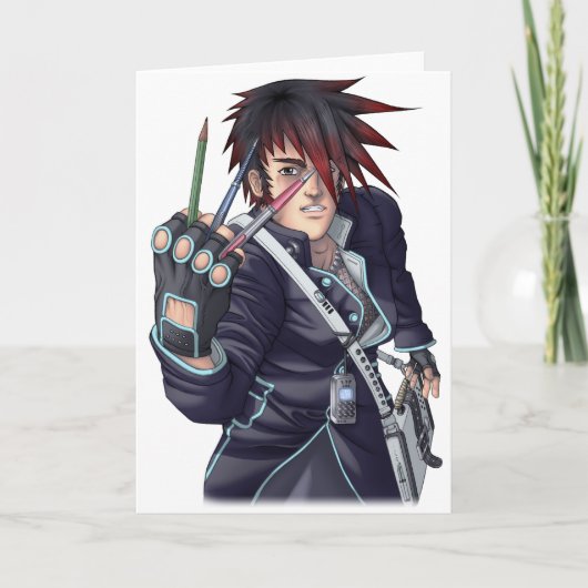 日本製アニメのマンガの芸術家 カード (正面)