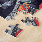 日本製アニメのマンガの芸術家 ジグソーパズル (側面)