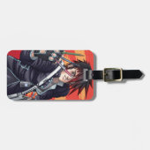 日本製アニメのマンガの芸術家 ラゲッジタグ (正面横)