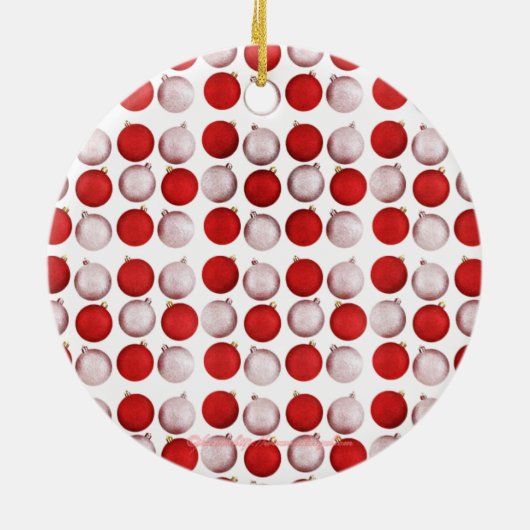 日本製アニメの休日の抱擁 セラミックオーナメント (裏面)