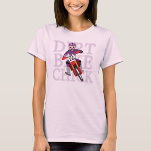 日本製アニメの女の子の土のバイクのひよこのTシャツ Tシャツ
