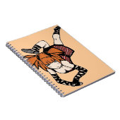 日本製アニメの女の子の漫画ジャーナルノート ノートブック (右側)