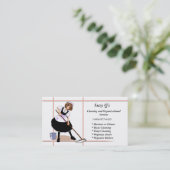 日本製アニメの女中 名刺 (スタンド正面)