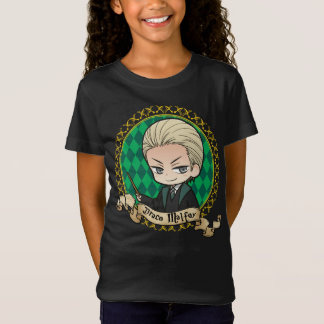 日本製アニメの竜座のMalfoyのポートレート Tシャツ