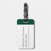 日本製アニメの竜座Malfoy ラゲッジタグ (裏面縦)