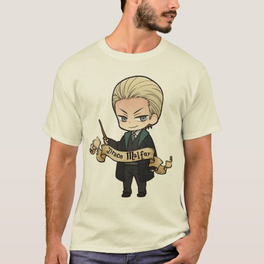 日本製アニメの竜座Malfoy Tシャツ (正面)