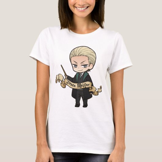 日本製アニメの竜座Malfoy Tシャツ (正面)