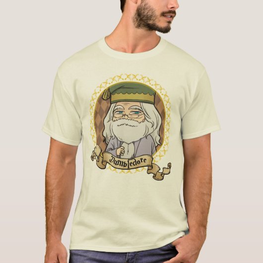 日本製アニメのDumbledoreのポートレート Tシャツ (正面)