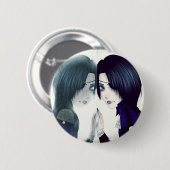 日本製アニメは行方不明を互いボタン結び付けます 缶バッジ (正面&裏面)
