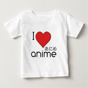 日本製アニメ ベビーTシャツ