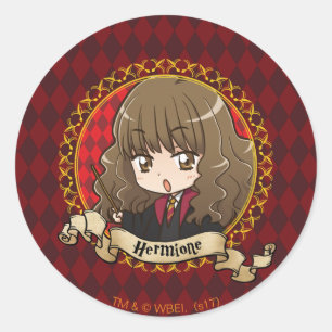 日本製アニメHermione Granger ラウンドシール