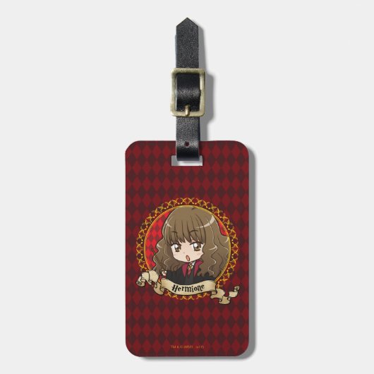 日本製アニメHermione Granger ラゲッジタグ (正面縦)