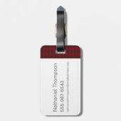 日本製アニメHermione Granger ラゲッジタグ (裏面縦)