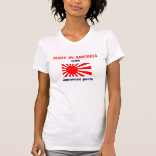 日本語が付いているアメリカで作られてTシャツを分けます Tシャツ