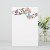 日本語によっては文房具が開花します 便箋 (スタンド正面)