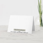 日本語のありがとう サンキューカード (裏面)