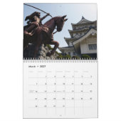日本語はカレンダー2015年を城郭で囲みます カレンダー (3月 2027)