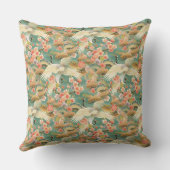 日本語は伸ばします綿の装飾用クッション20"をx 20" クッション (裏面)