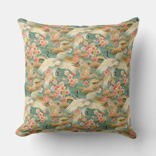 日本語は伸ばします綿の装飾用クッション20"をx 20" クッション (正面)