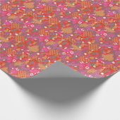 日本語はNo.6活気付きます ラッピングペーパー (角)