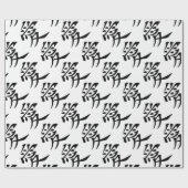 日本語-中国のな愛"Ai"記号(愛) ラッピングペーパー (フラット)