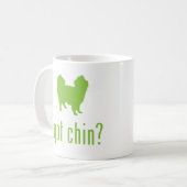 日本語Chin コーヒーマグカップ (正面左)