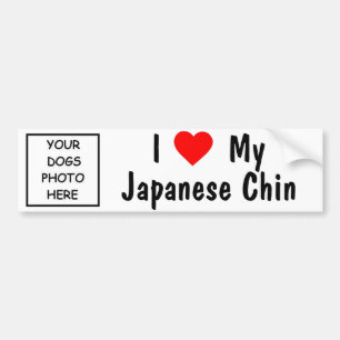日本語Chin バンパーステッカー