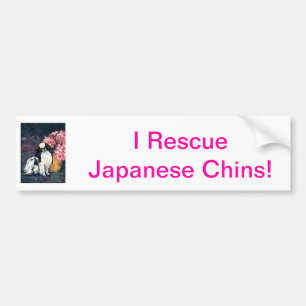 日本語Chin バンパーステッカー