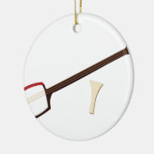 日本語Shamisen セラミックオーナメント (左)