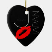 日本赤口紅キスブラック セラミックオーナメント (右)