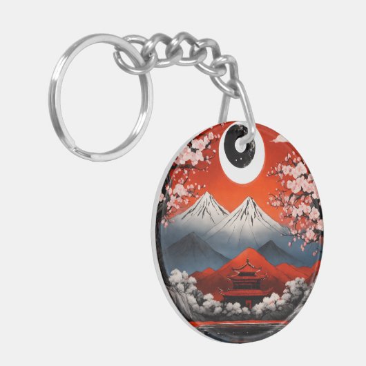 日本赤日 キーホルダー (正面左)