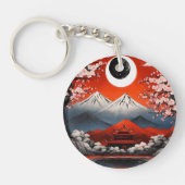日本赤日 キーホルダー (正面)