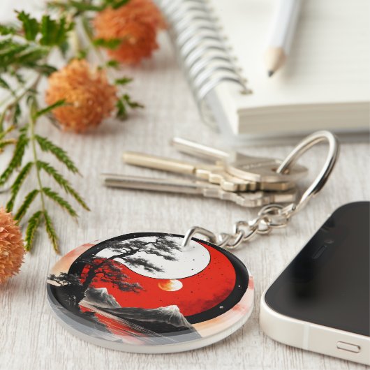 日本赤日 キーホルダー (正面右)